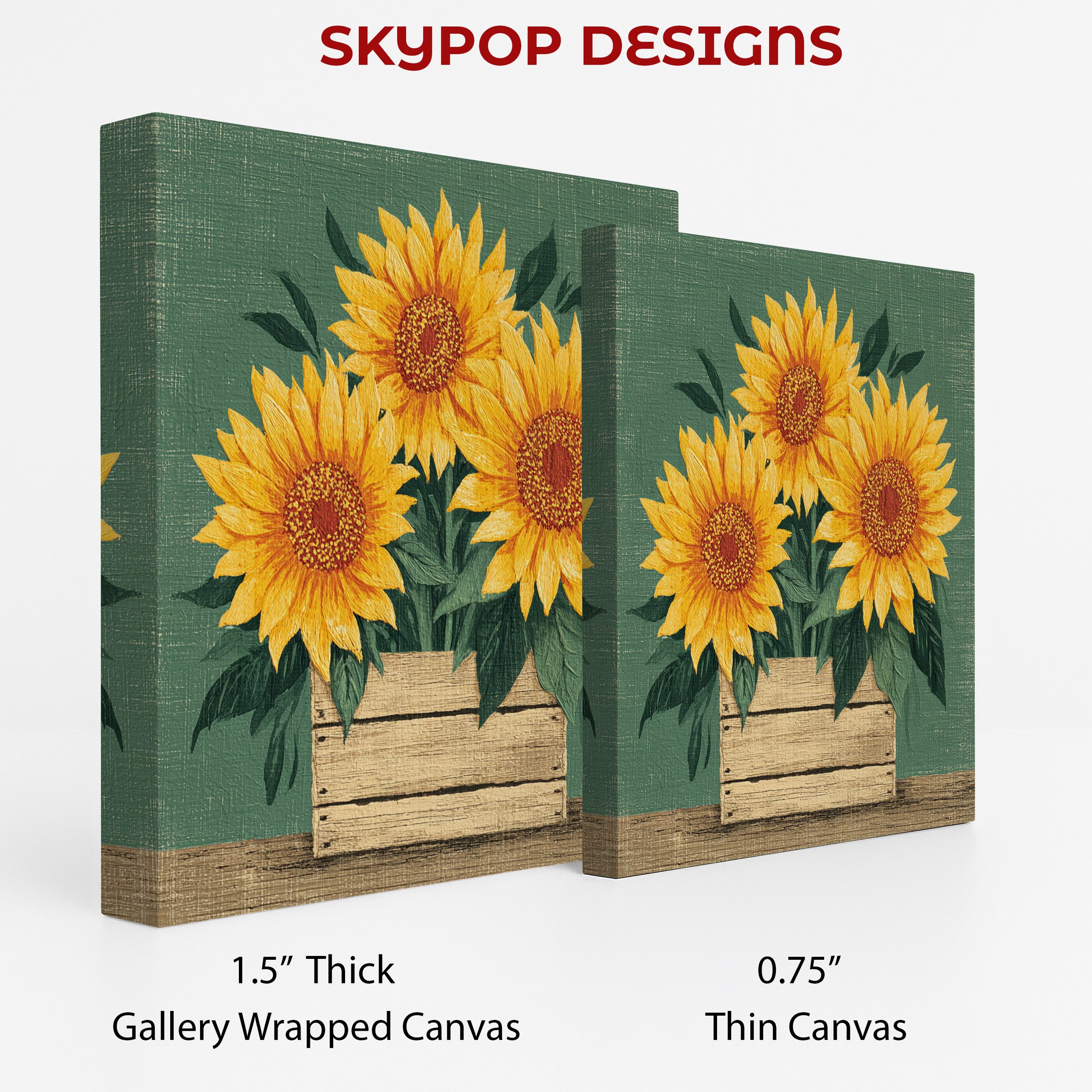 2.jpg Sunflower Crate Art