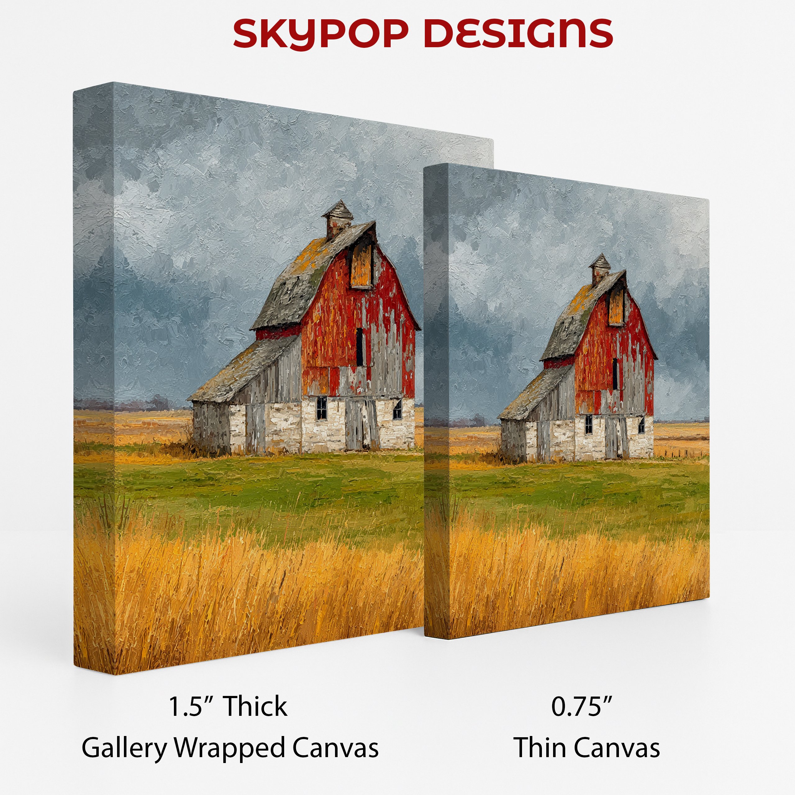2.jpg Rustic Red Barn Art