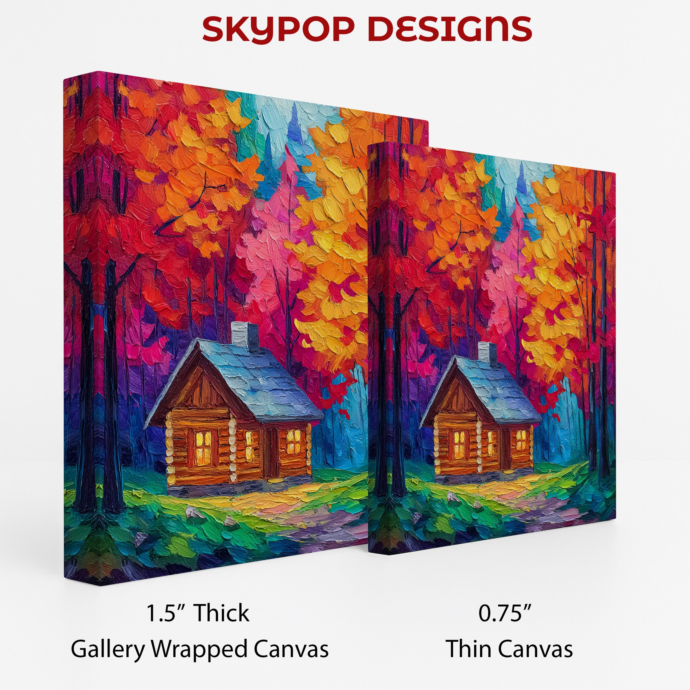 2.jpg Autumn Cabin Retreat Art
