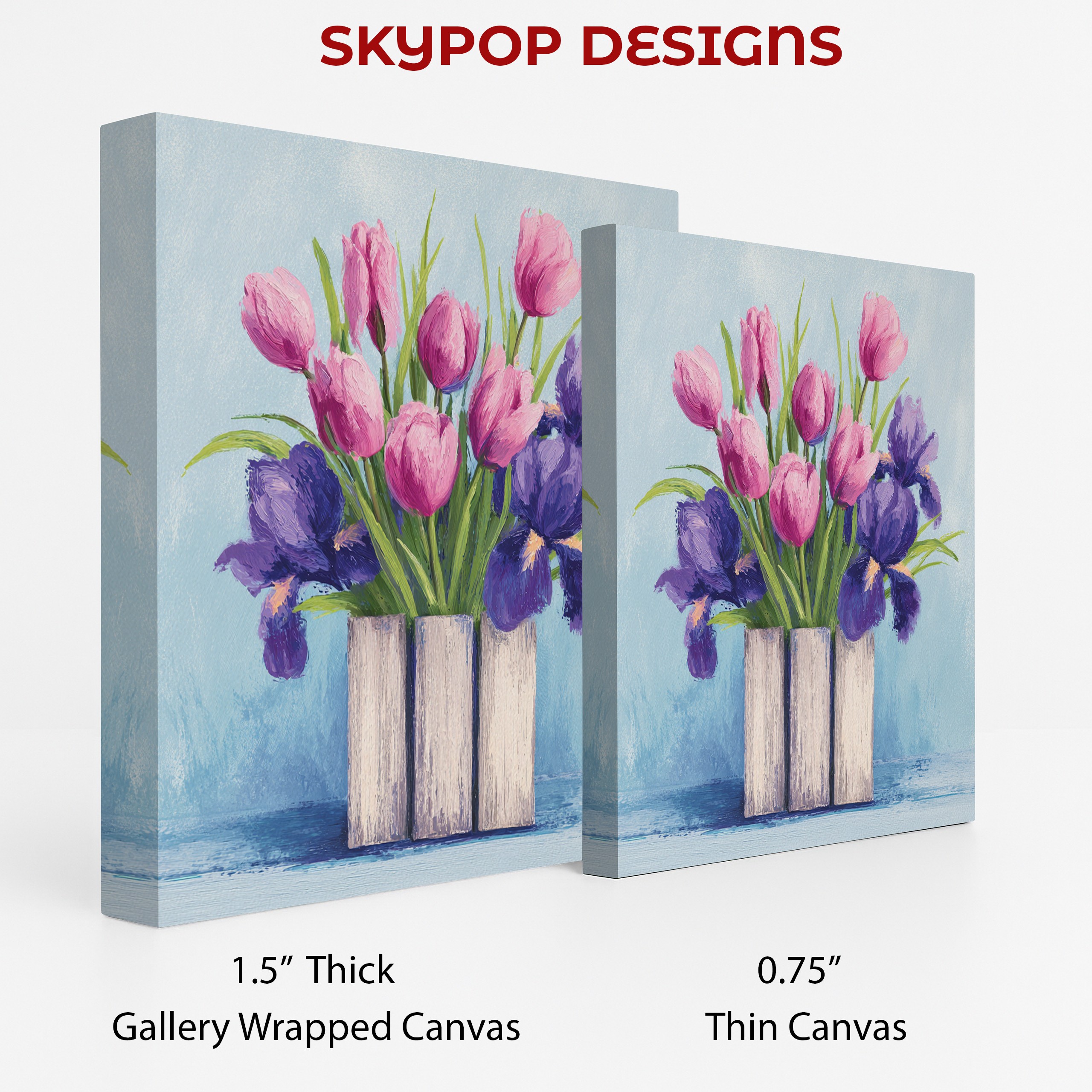 2.jpg Tulip and Iris Bouquet Art