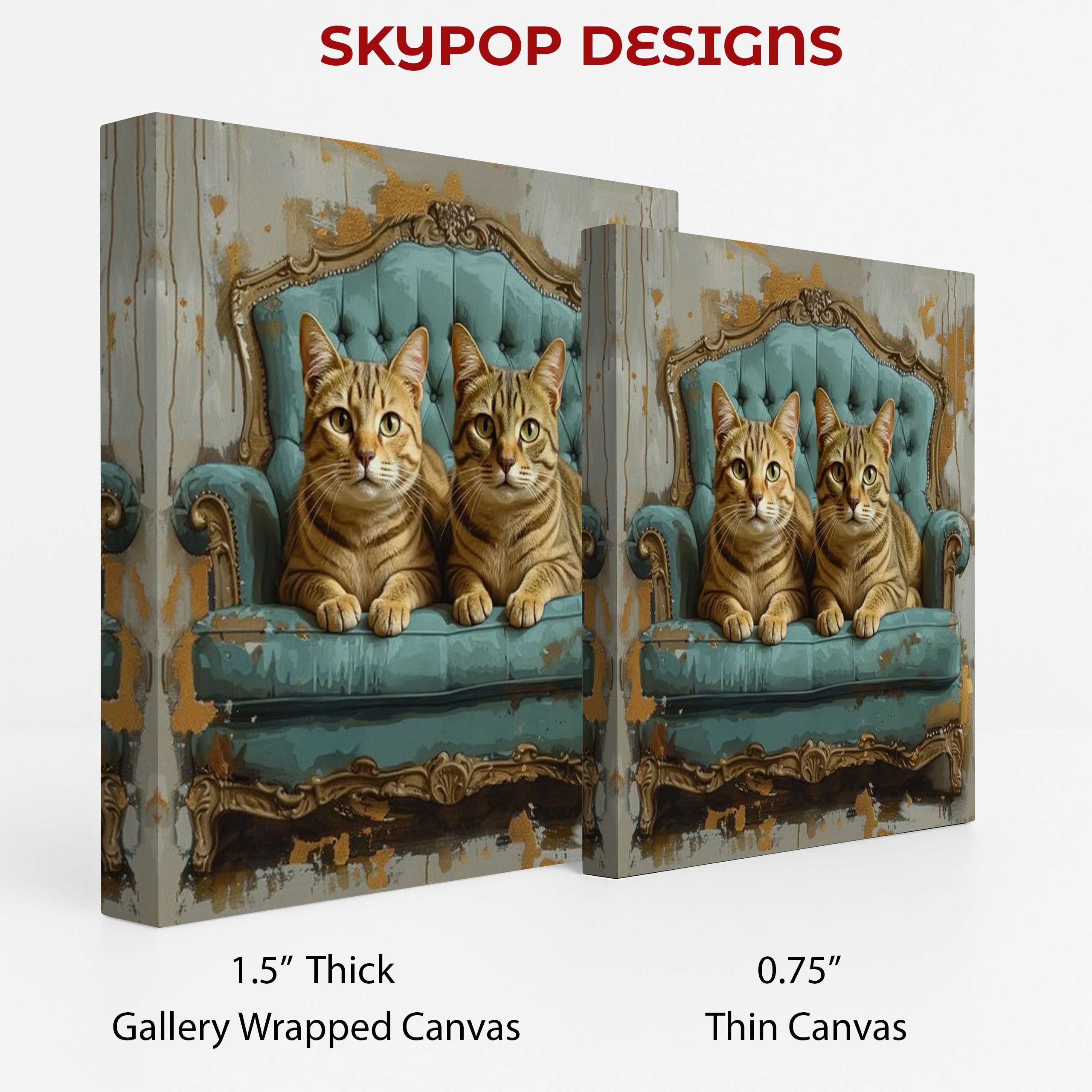 2.jpg Twin Cats Art