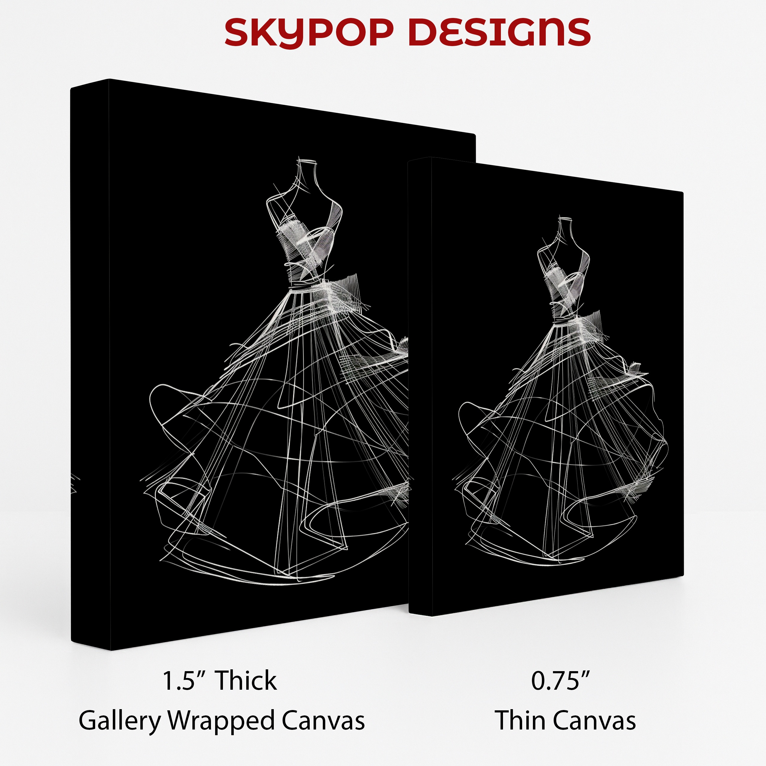 2.jpg Ethereal Dress Silhouette Art