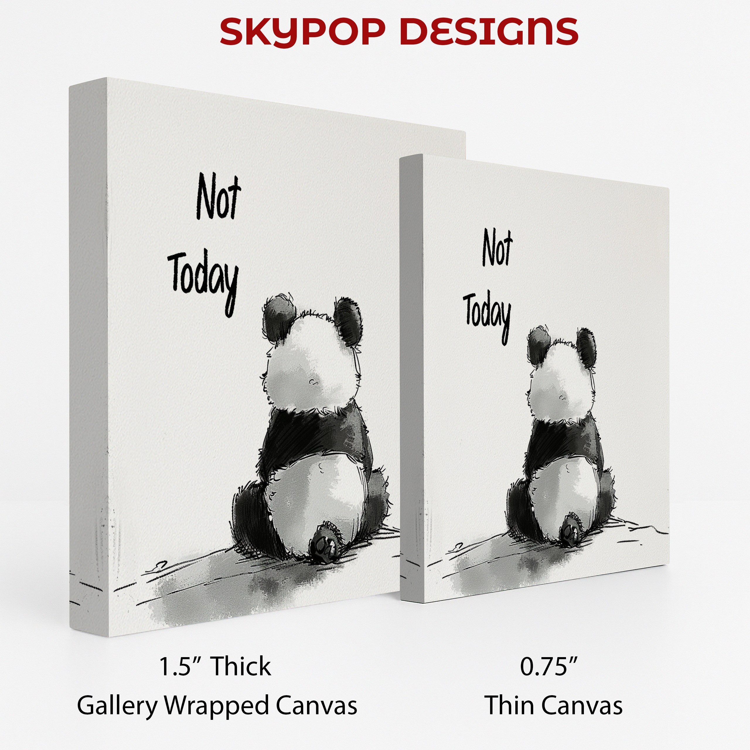 2.jpg Panda Not Today Art