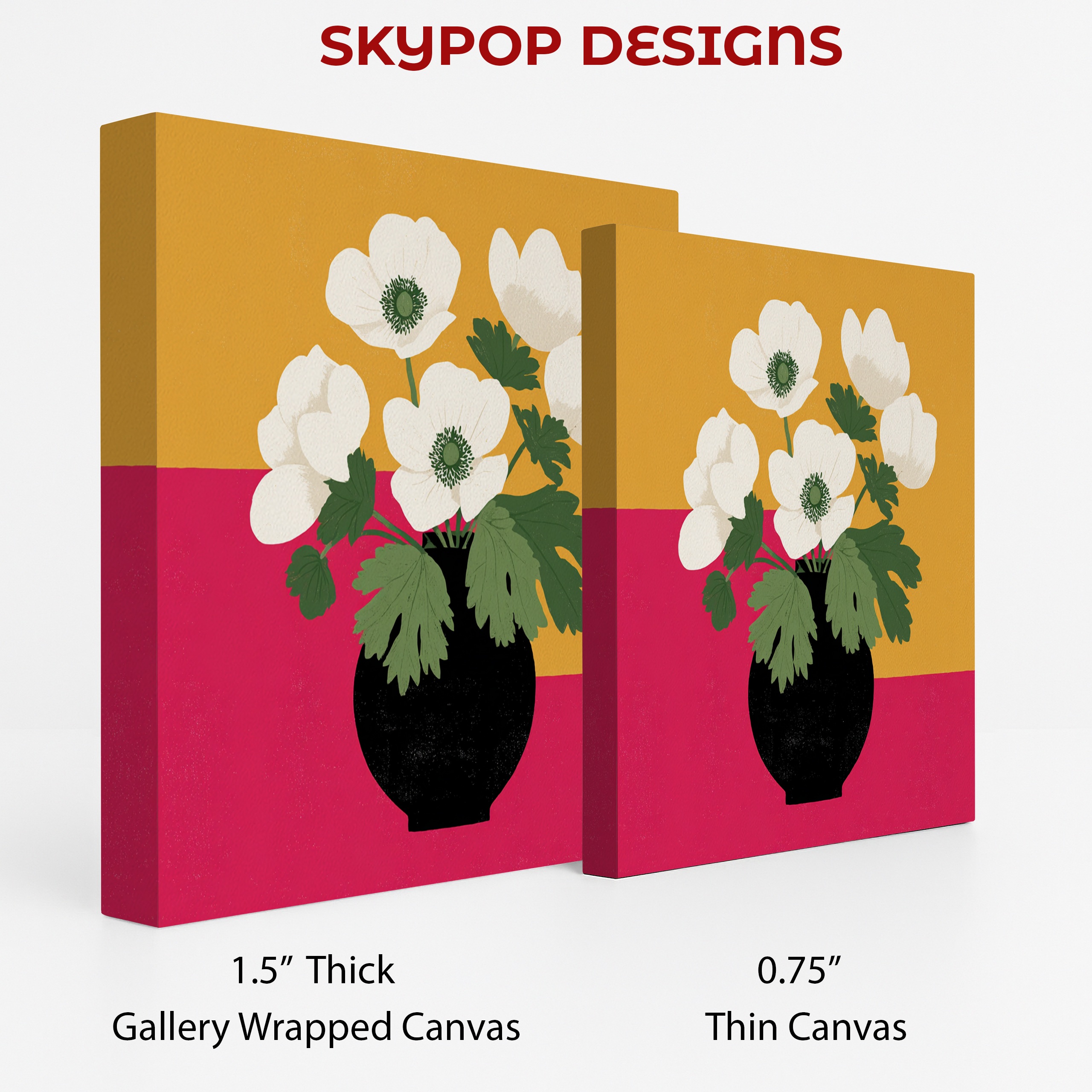 2.jpg White Anemone Flower Art