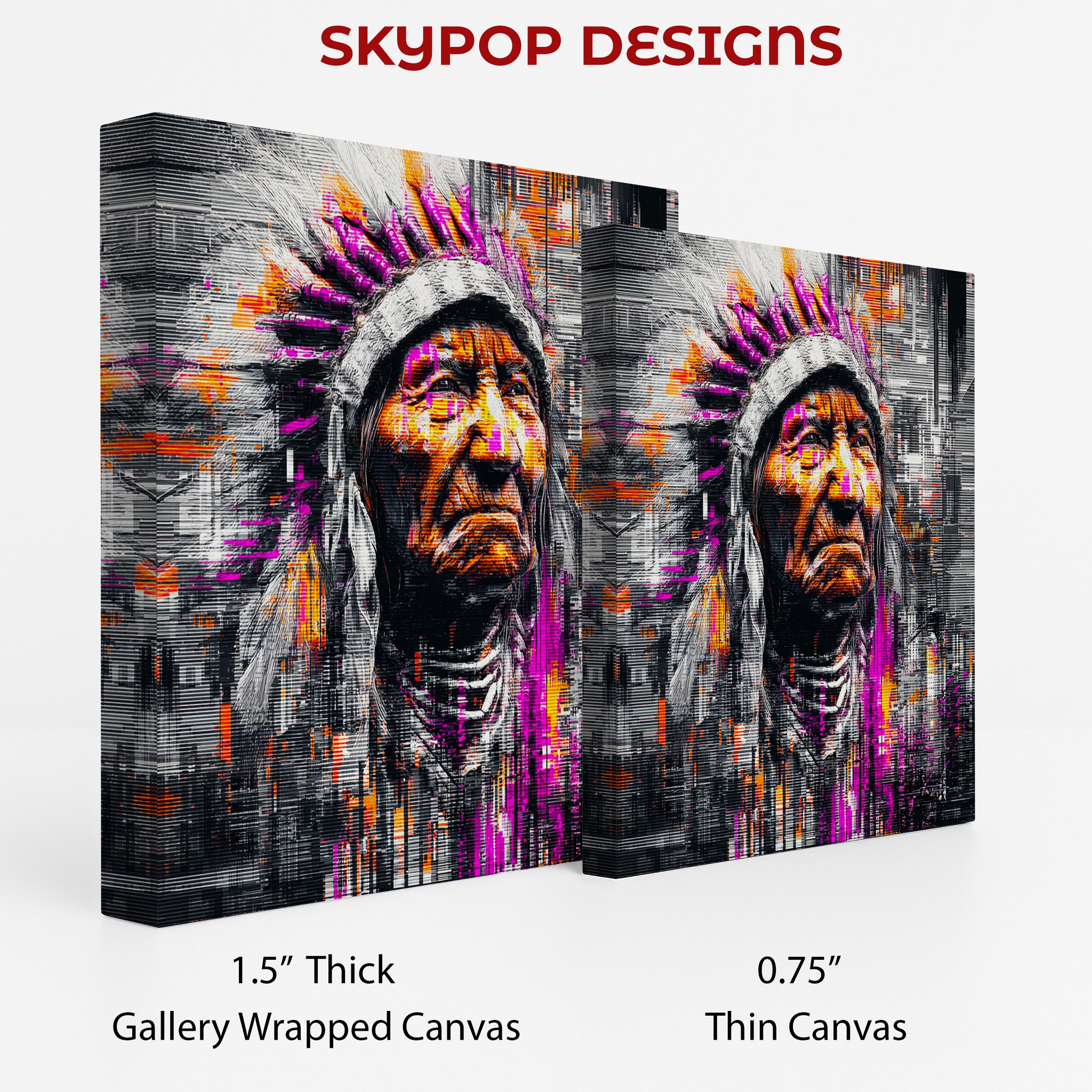 2.jpg Native American Chief Art