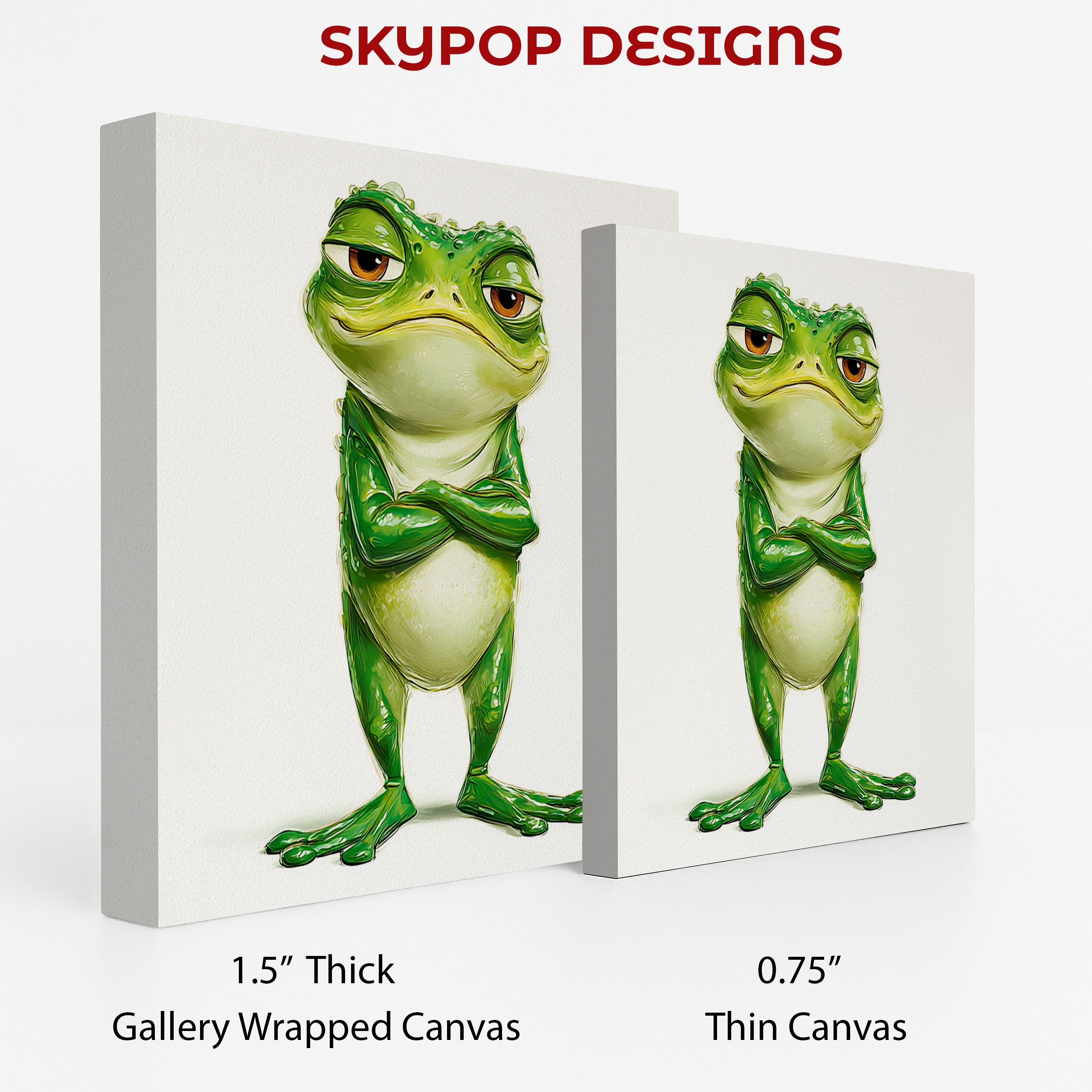 2.jpg Grumpy Frog Art