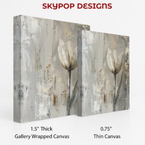 White Tulip Art