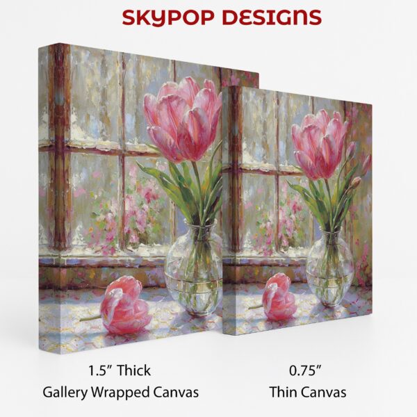 Pink Tulip Art