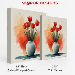 Tulip Vase Art