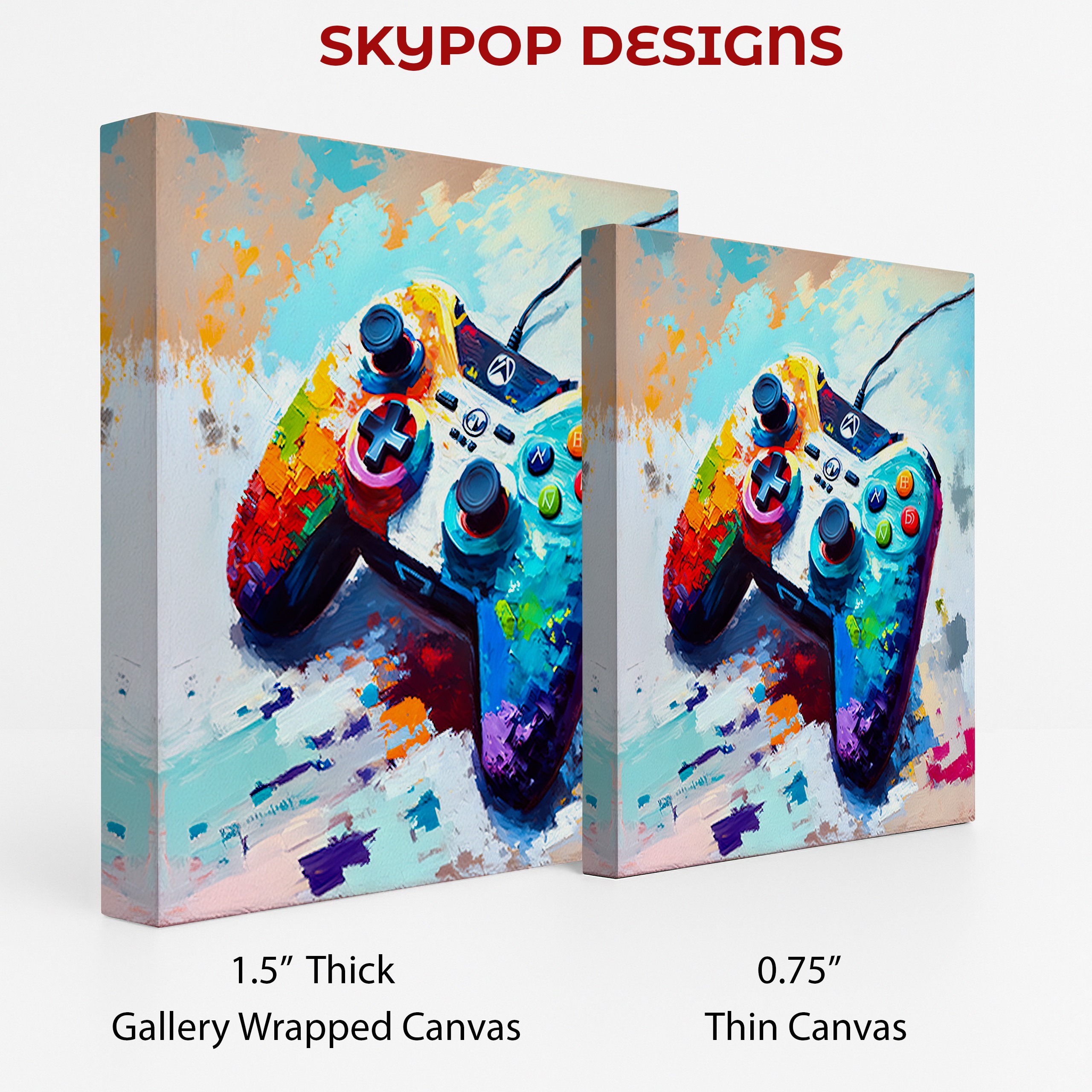 2.jpg Gaming Controller Explosion Art