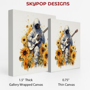 Sunflower Astronaut Art