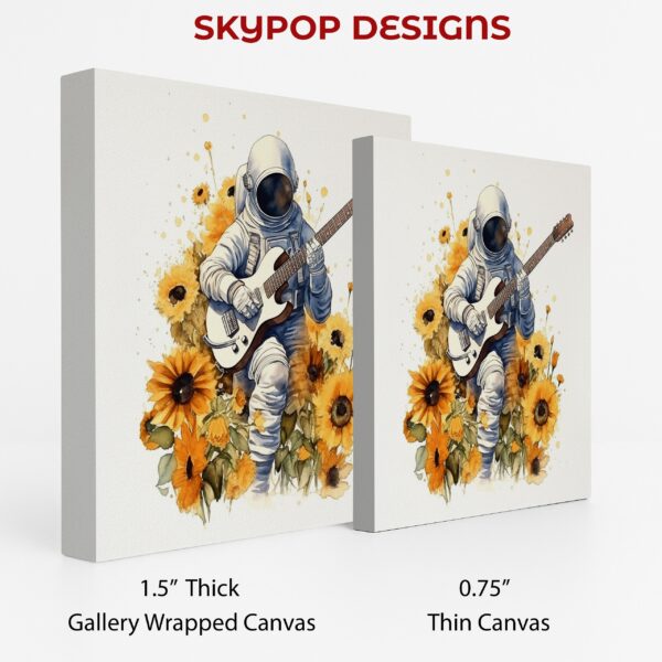 Sunflower Astronaut Art