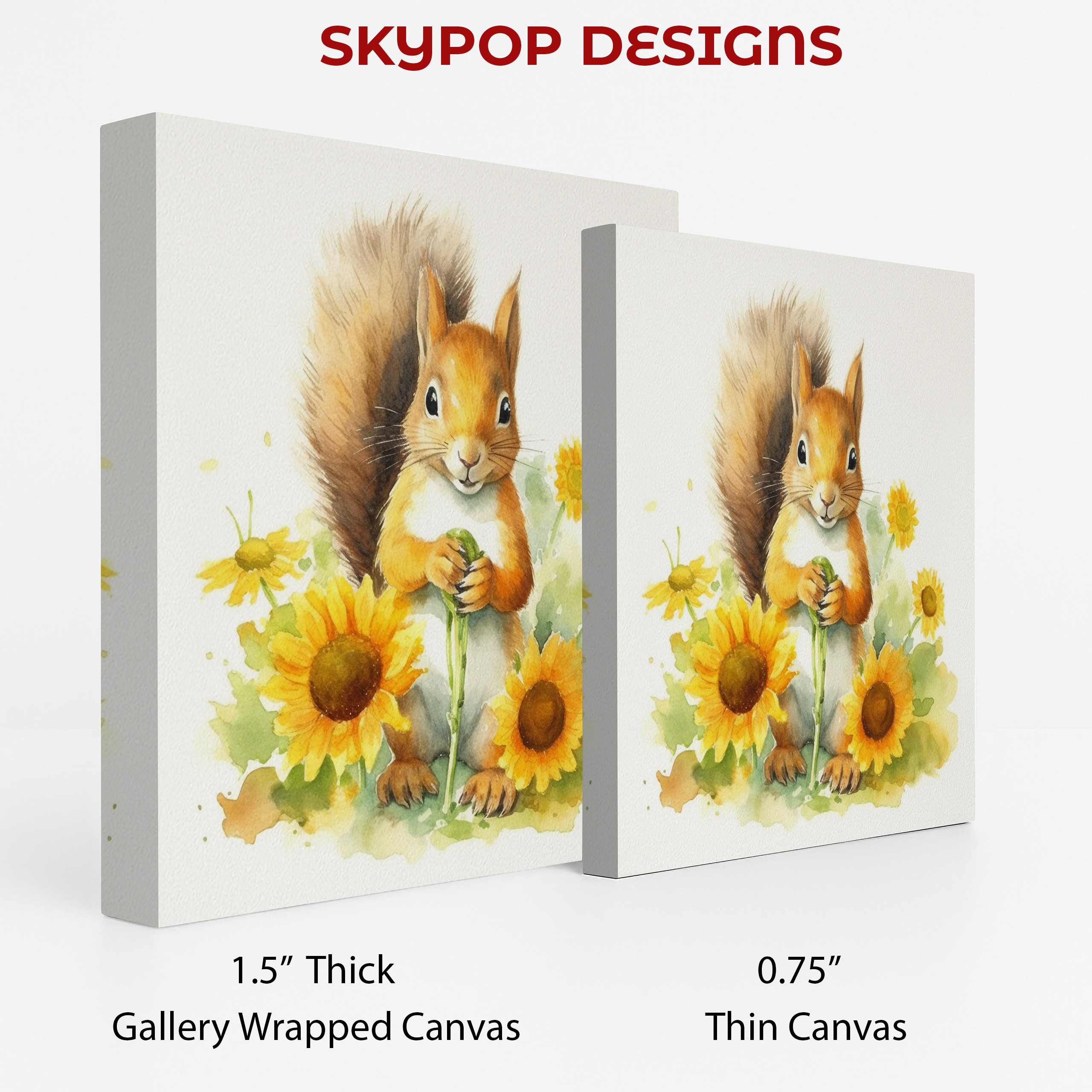 2.jpg Squirrel Sunflower Art
