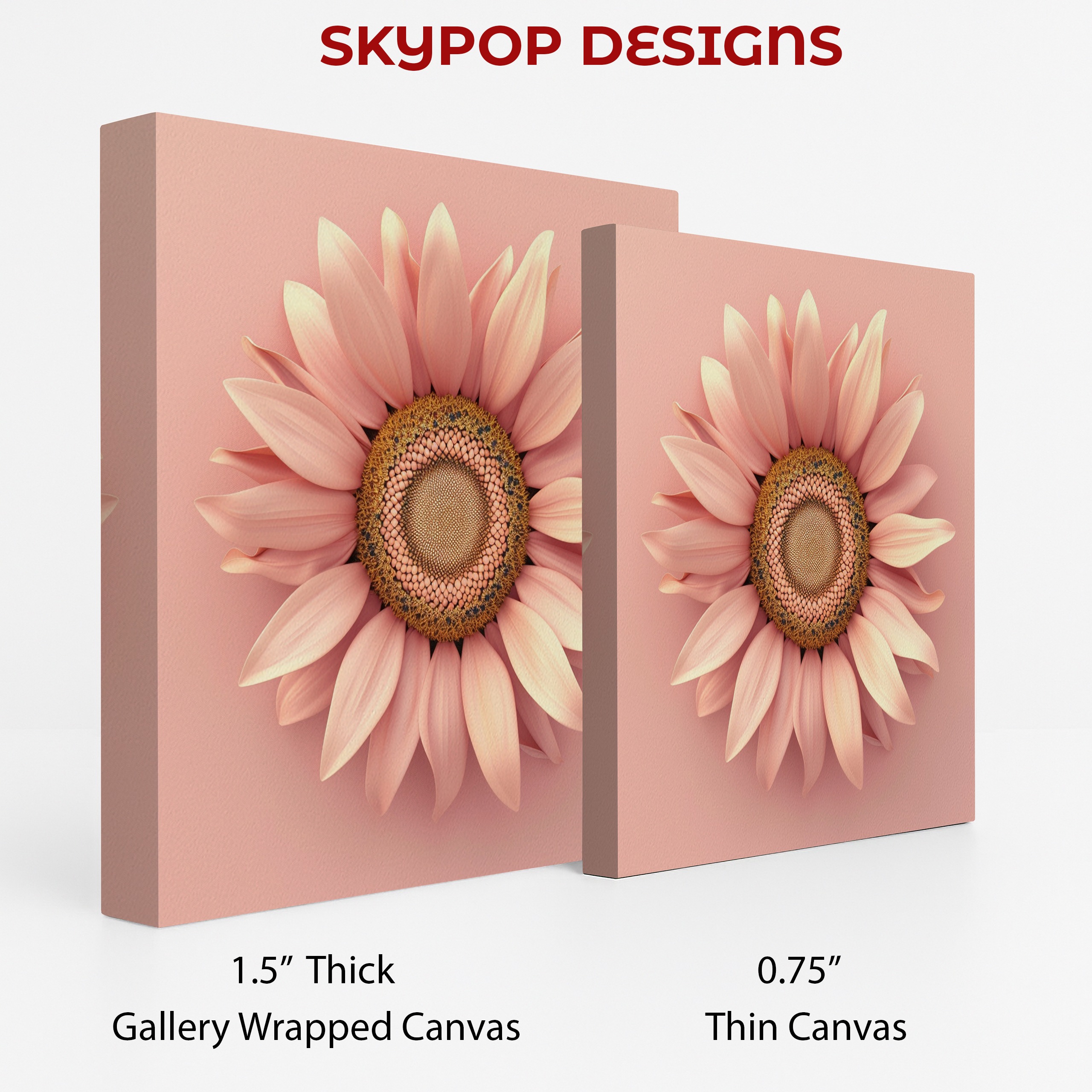 2.jpg Pink Sunflower Bloom Art