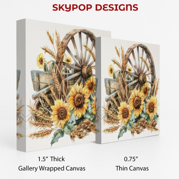 Sunflower Wagon Art