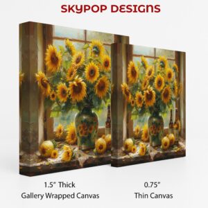 Sunflower Still Life Art