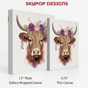 Highland Cow Art