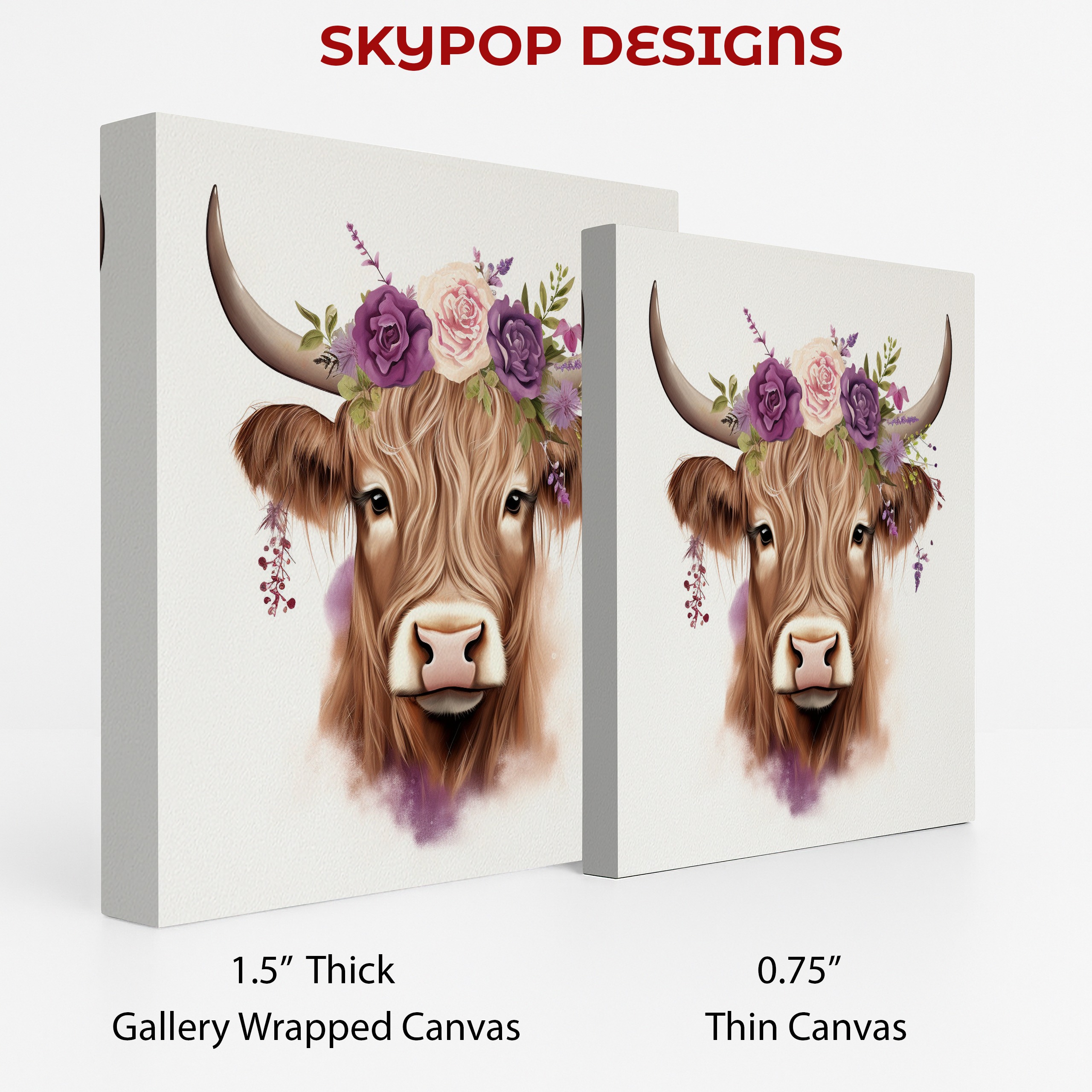 2.jpg Highland Cow Art