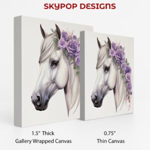 Horse Rose Art
