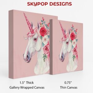 Unicorn Floral Art