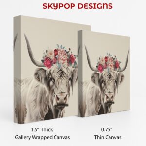 Highland Cow Art