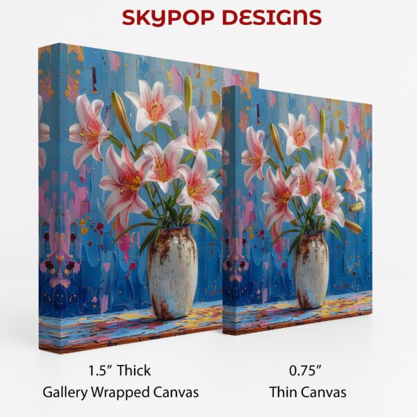 Lily Vase Art