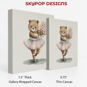 Ballerina Bear Art