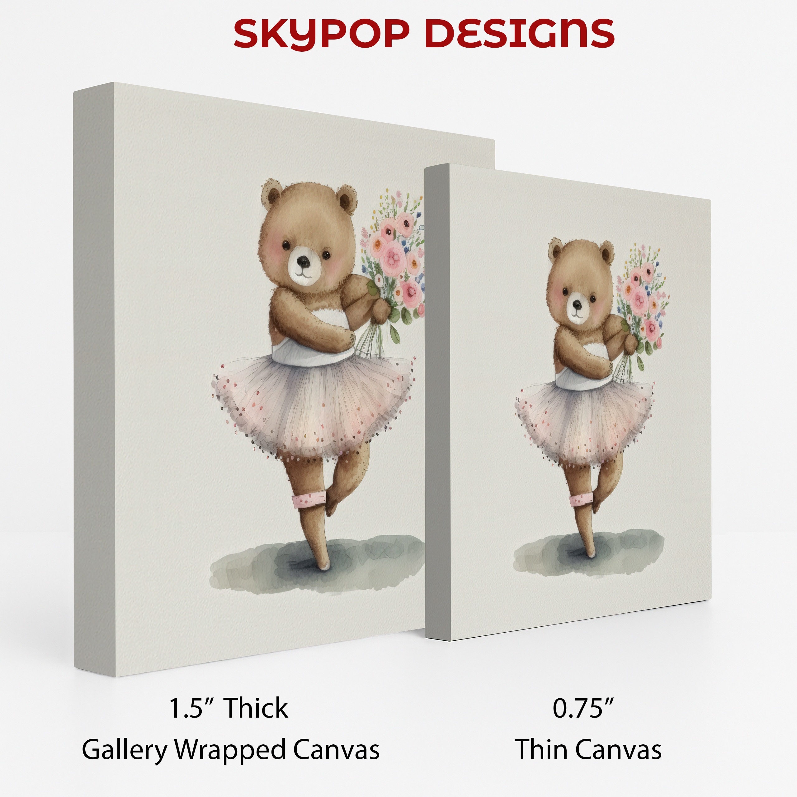 2.jpg Ballerina Bear Art