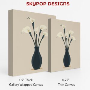 Calla Lily Vase Art