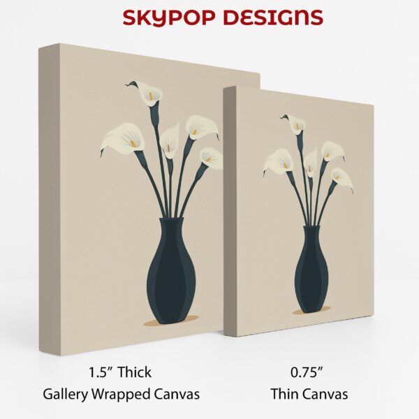 Calla Lily Vase Art