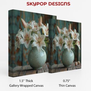 Lily Vase Art