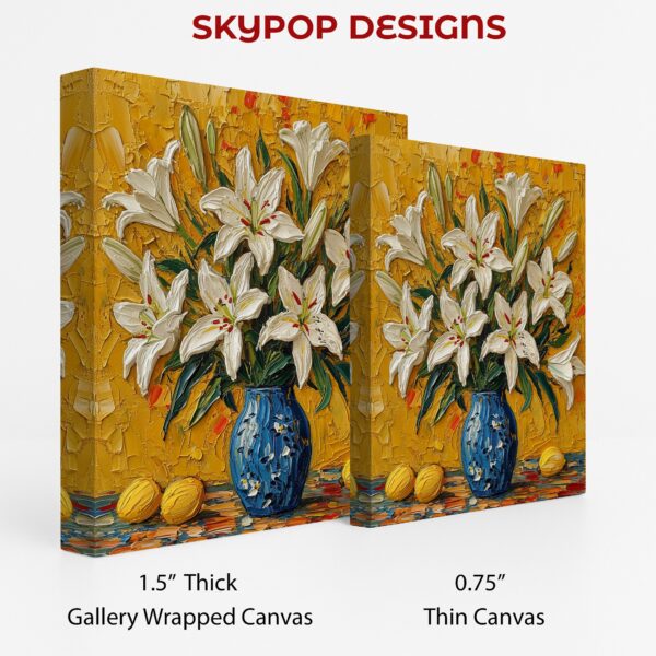 Lily Vase Art