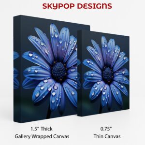 Blue Daisy Art