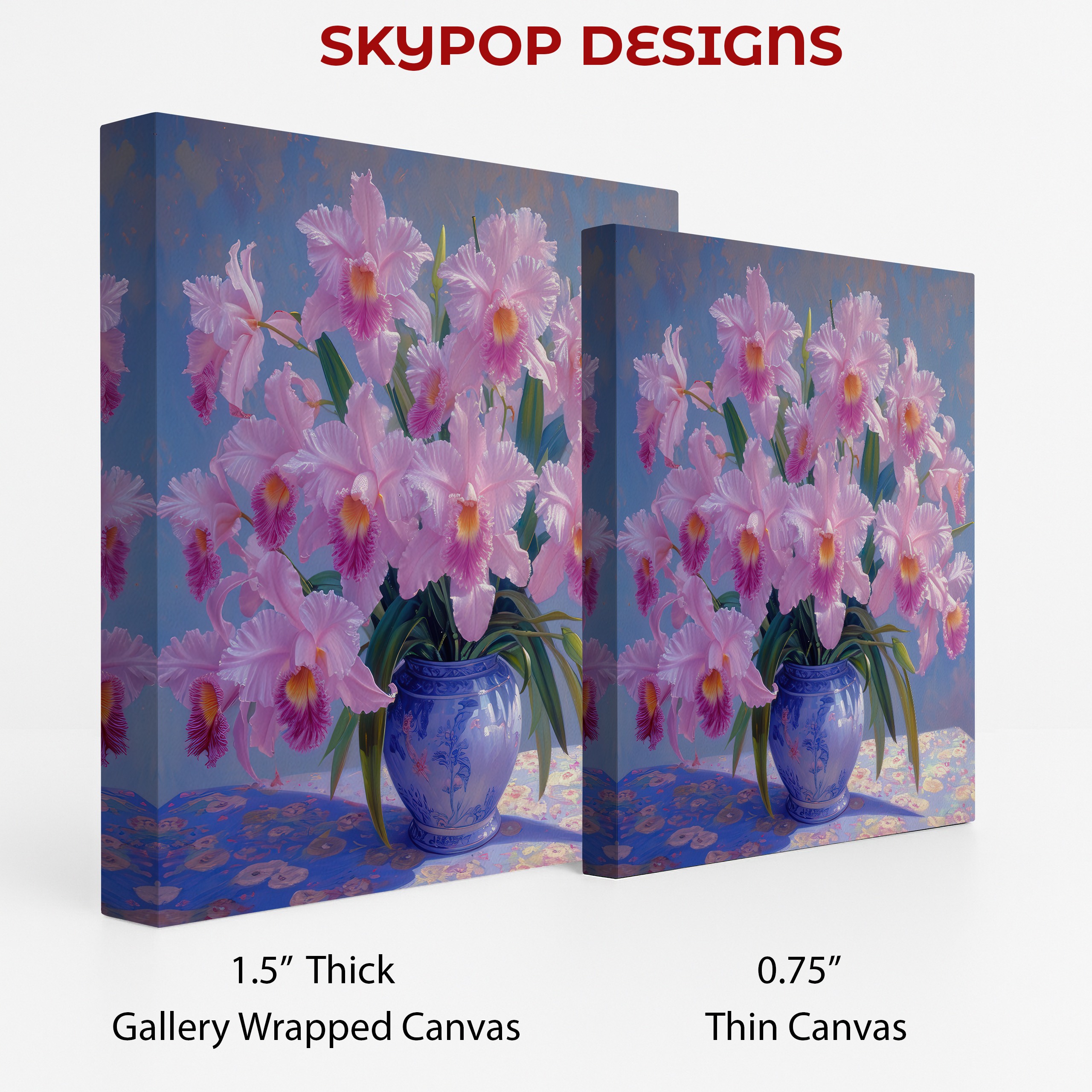 2.jpg Pink Orchid Still Life Art