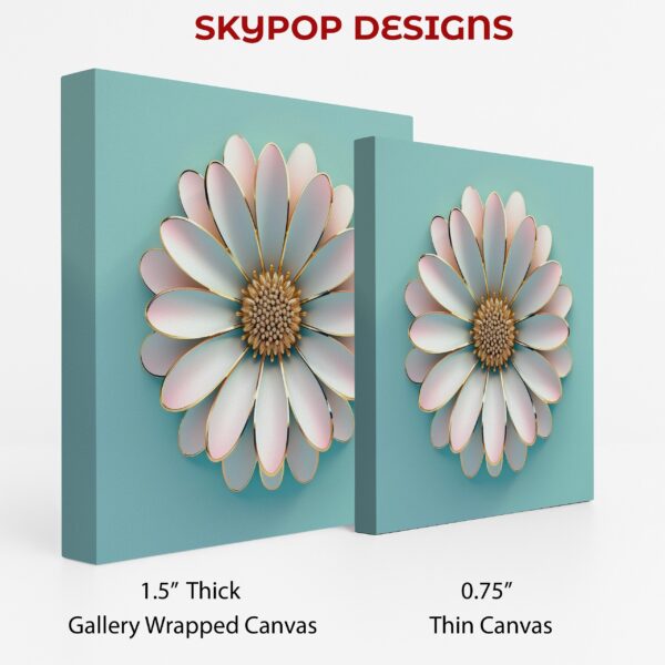Golden Daisy Bloom Art