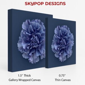 Blue Carnation Art