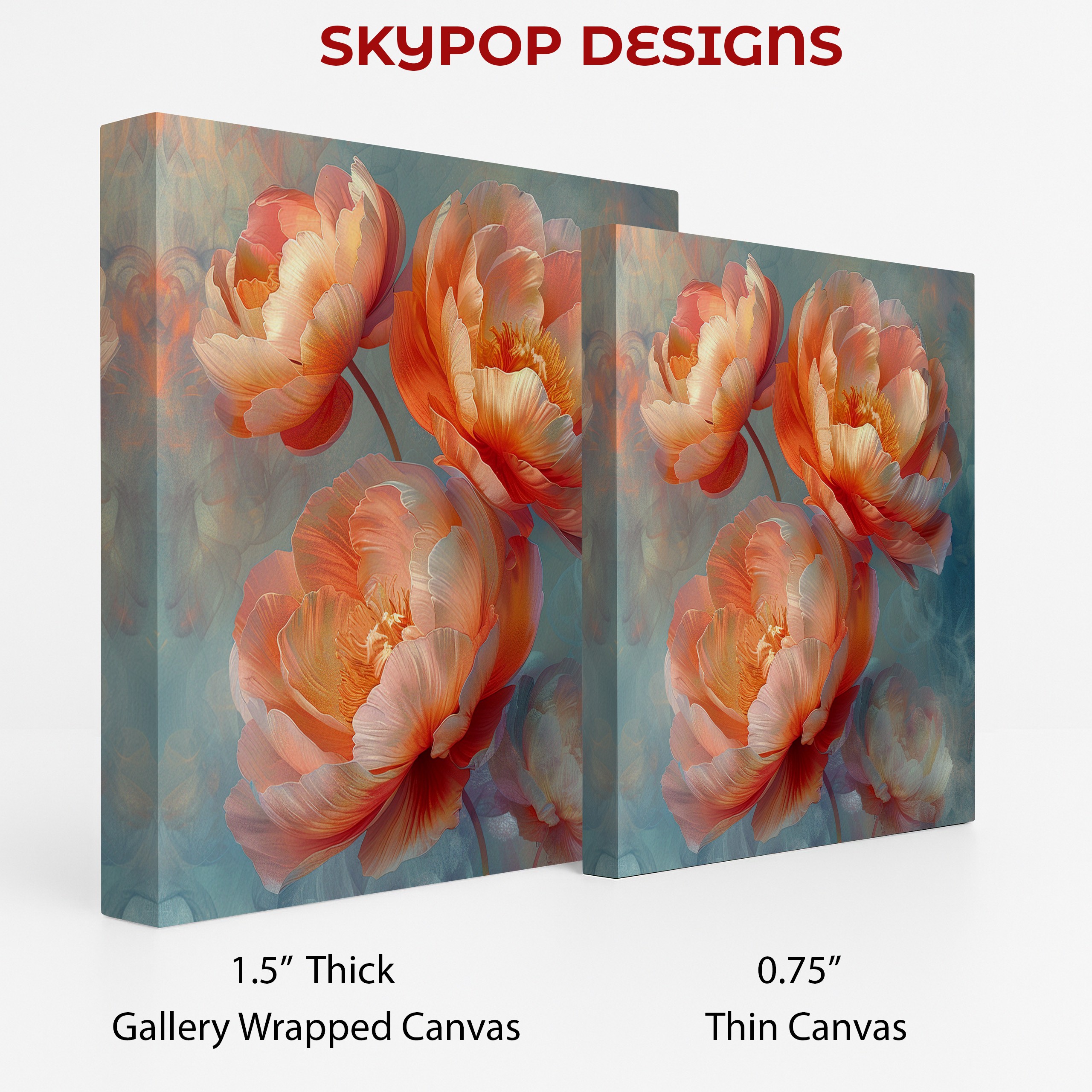 2.jpg Peony Blooms Art