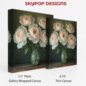 Peony Vase Art
