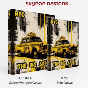 NYC Yellow Cab The Big Apple Art