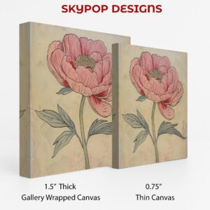 Pink Peony Art
