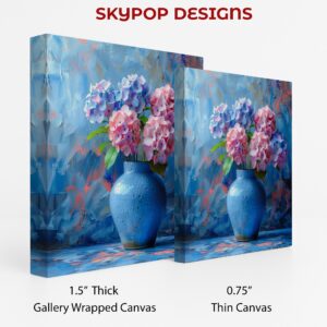 Hydrangea Bloom Vase Art