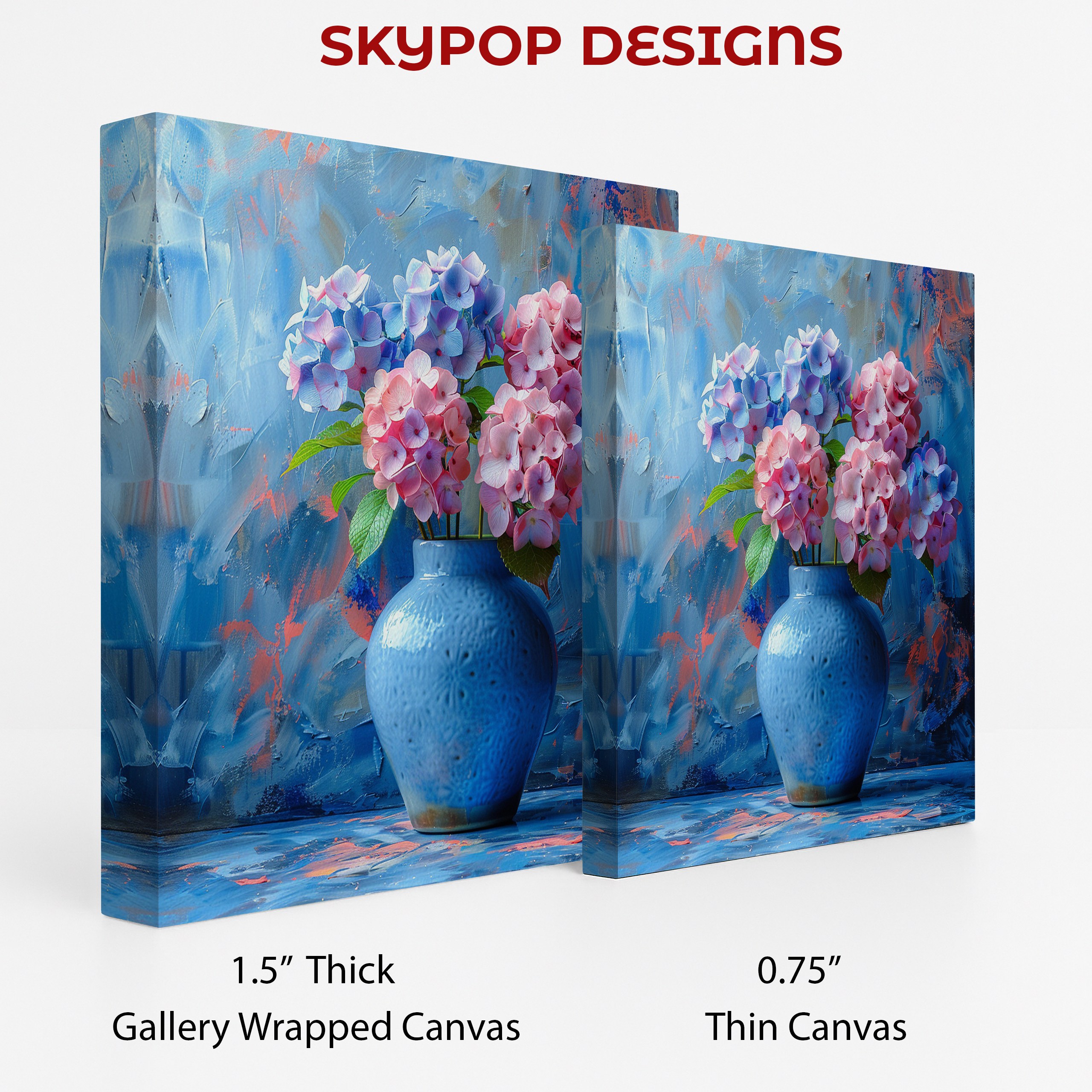2.jpg Hydrangea Bloom Vase Art