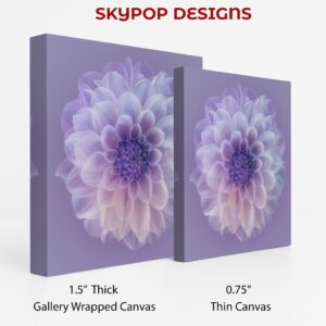 Dahlia Bloom Art