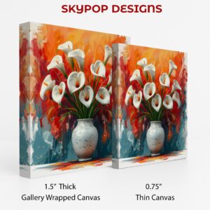 Calla Lily Vase Art