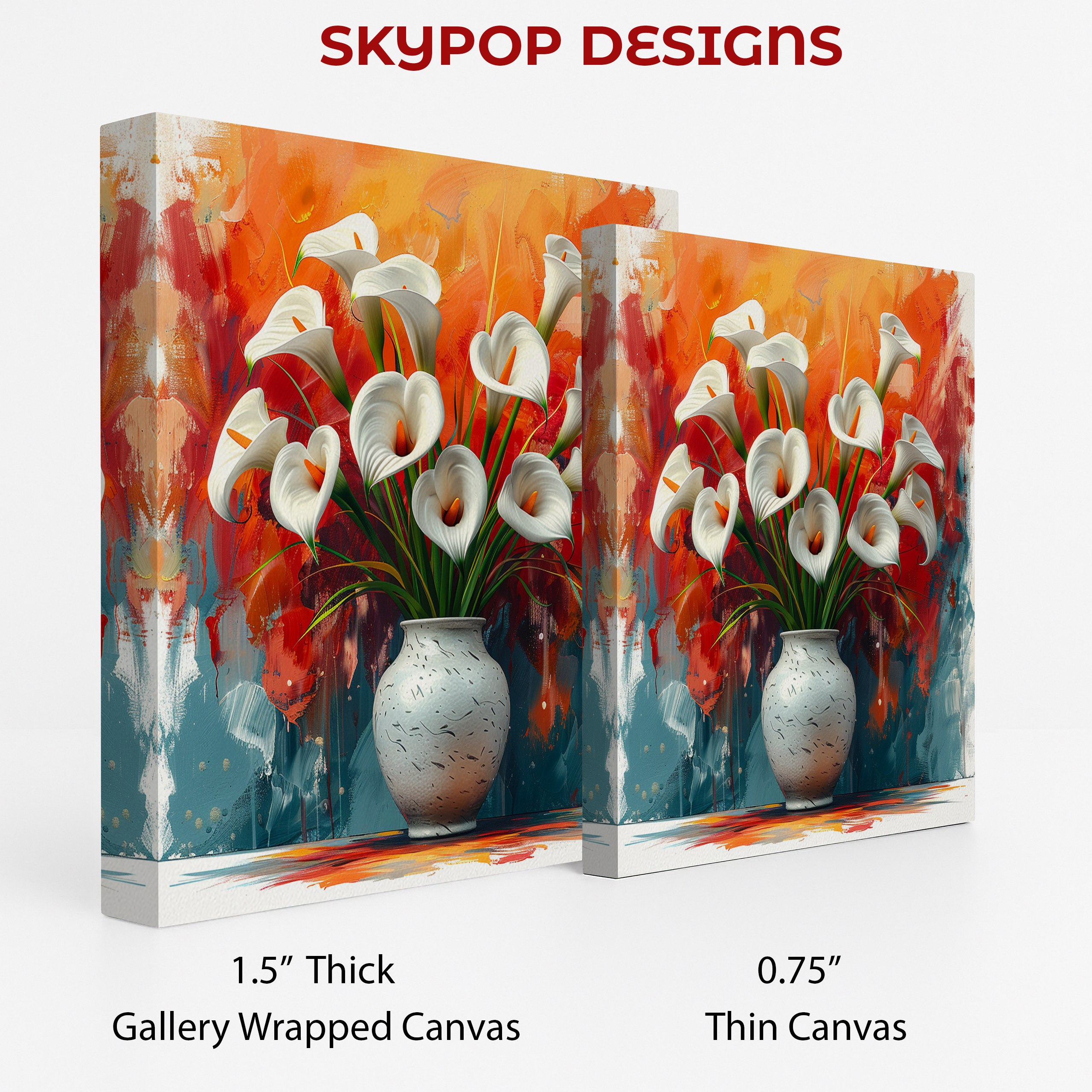 2.jpg Calla Lily Vase Art