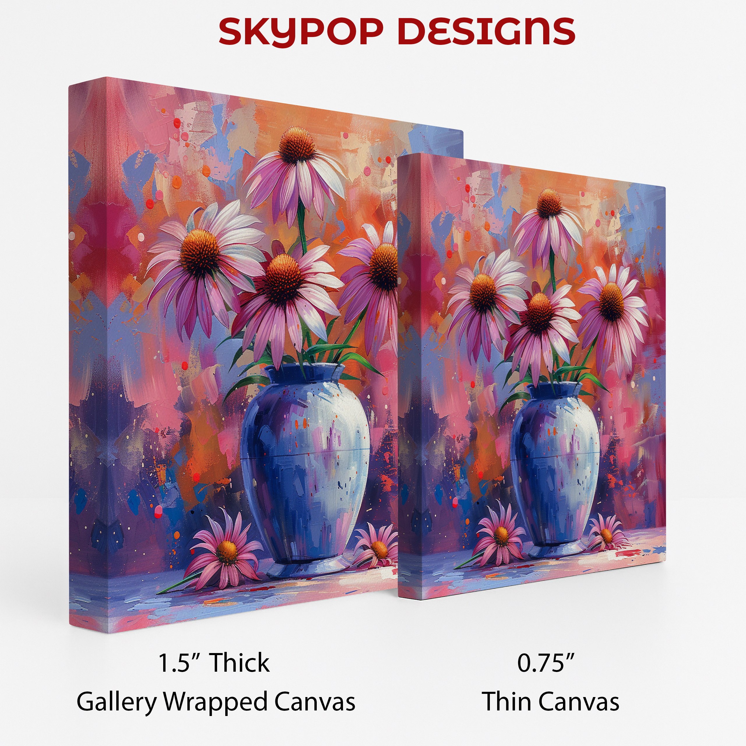 2.jpg Echinacea Flower Art