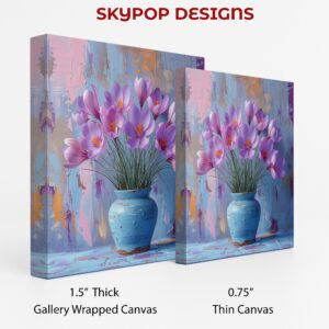 Crocus Vase Art