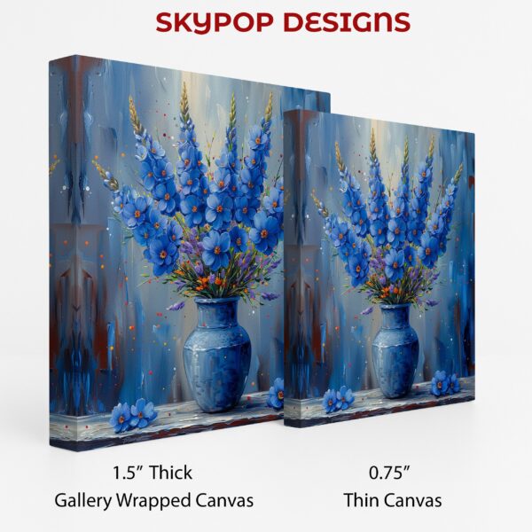 Delphinium Still Life Art