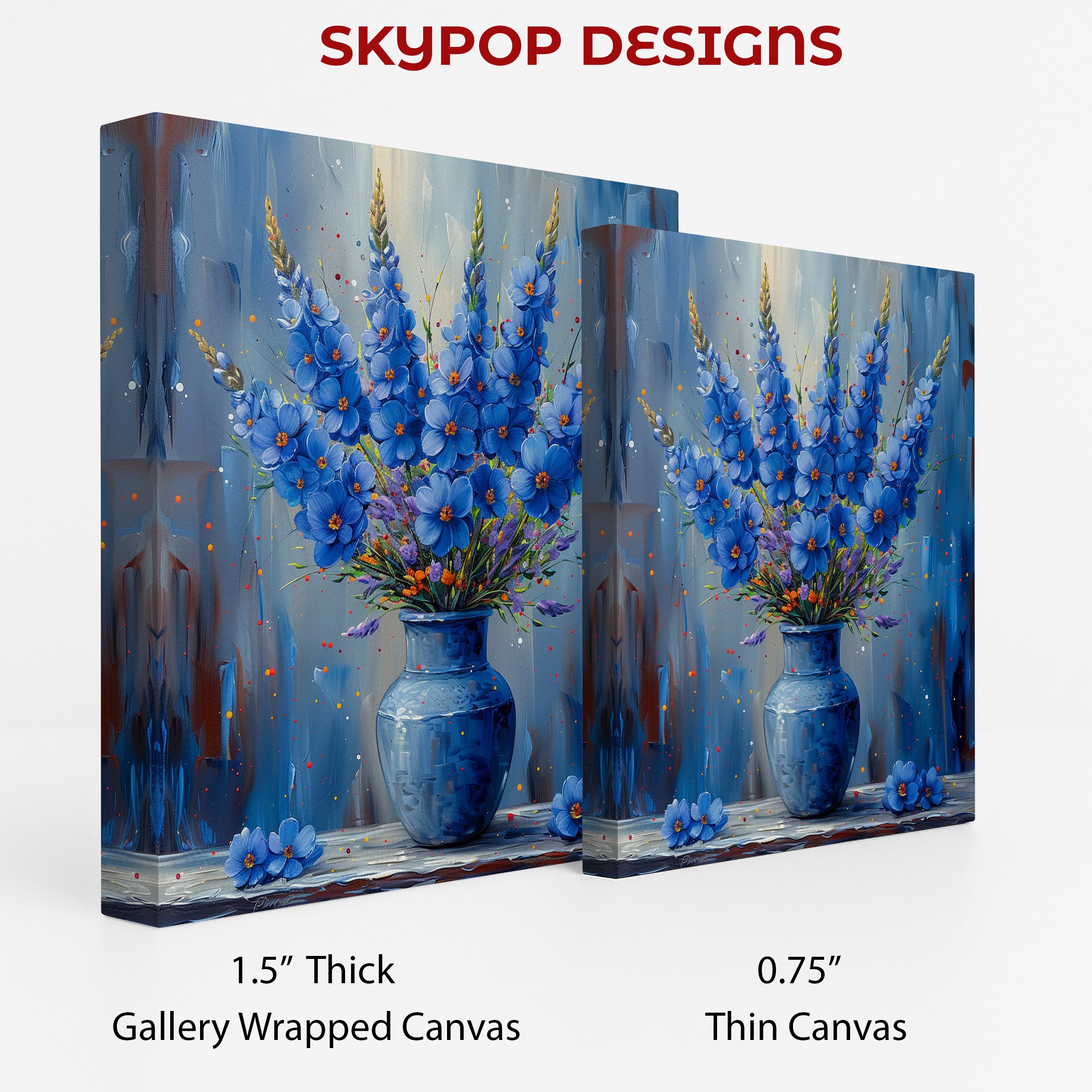 2.jpg Delphinium Still Life Art