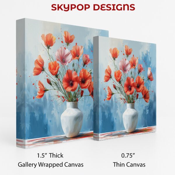 Poppy Vase Art